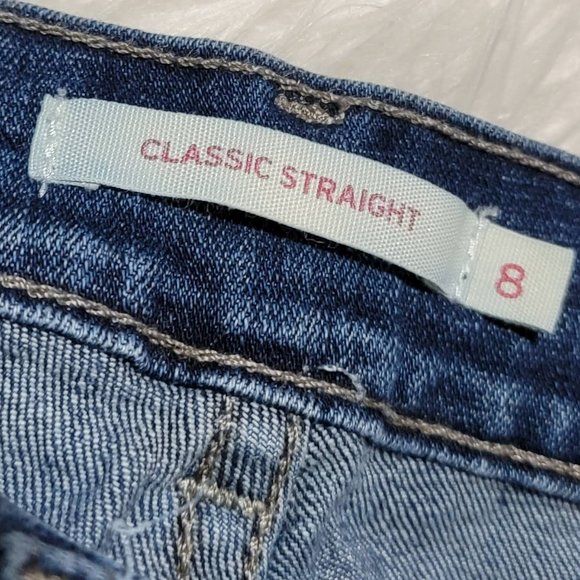 Vintage Classic Straight Red Tab Levi's Size 8 - Picture 11 of 15